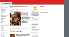 Desktop Screenshot of amalgamskadefonden.se