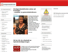 Tablet Screenshot of amalgamskadefonden.se